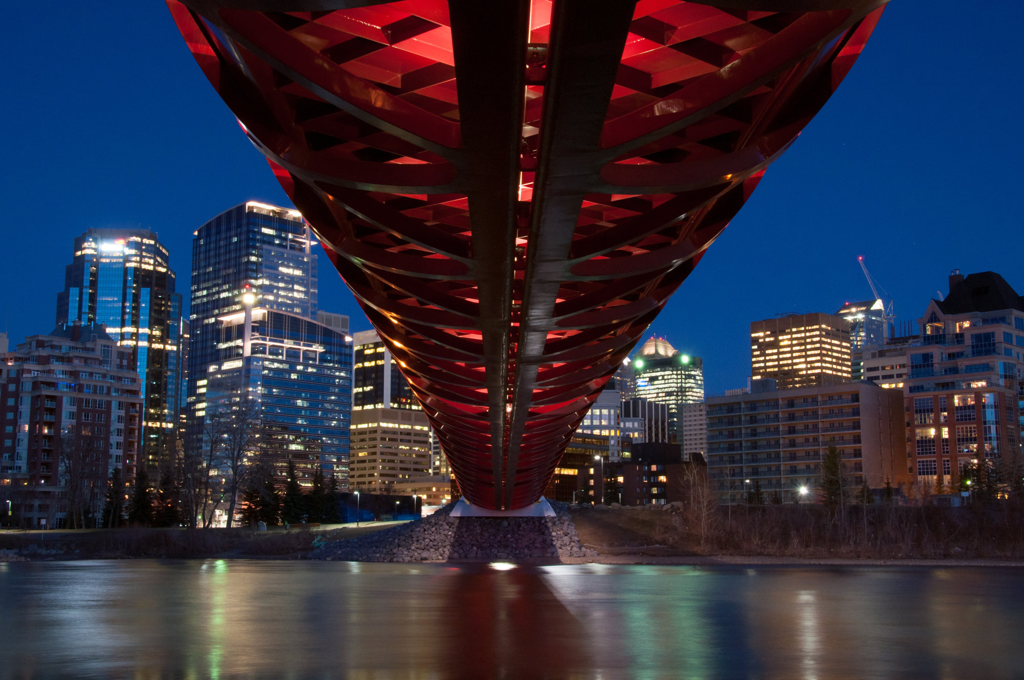 The Calgary Peace Bridge