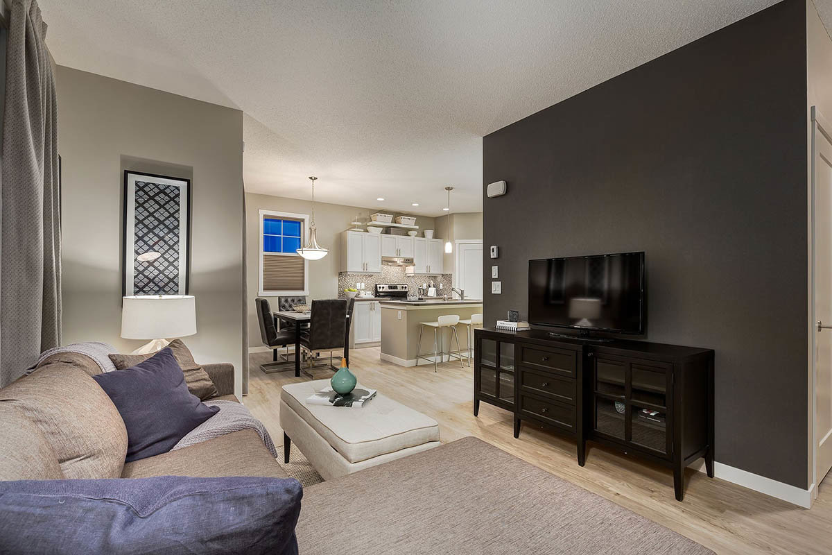 Sonoma at Belmont townhouse living room, your new personal sanctuary
